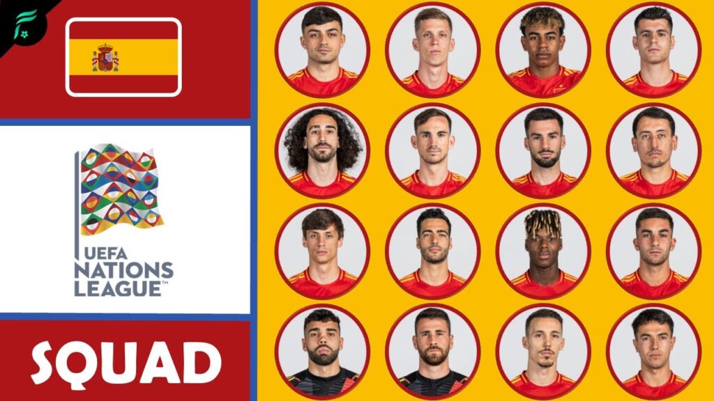 🇪🇸 SPAIN SQUAD TEAMS for UEFA Nations League 2024/2025 Quarter-Finals in March 2025 | FAN Football