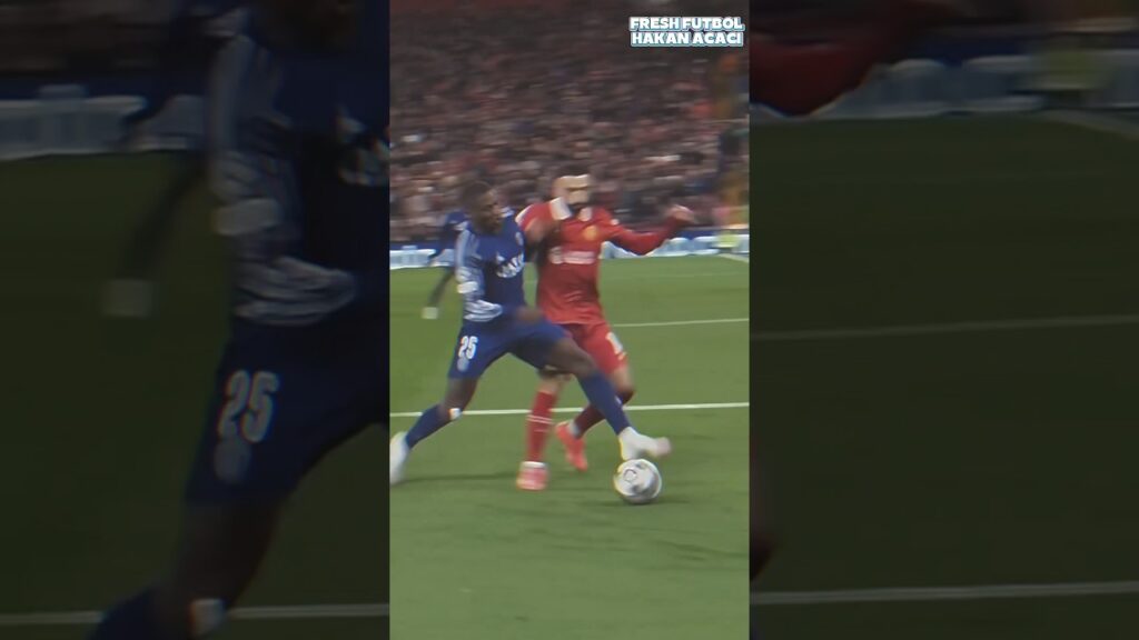 Nuno Mendes vs Liverpool. Is he best in the world right now? Credit: @UEFA