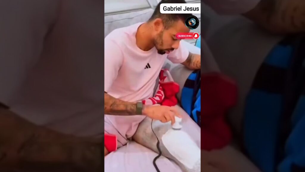 Gabriel Jesus Fighting Back: His ACL Recovery Journey! #Jesus #InjuryRecovery #FootballComeback