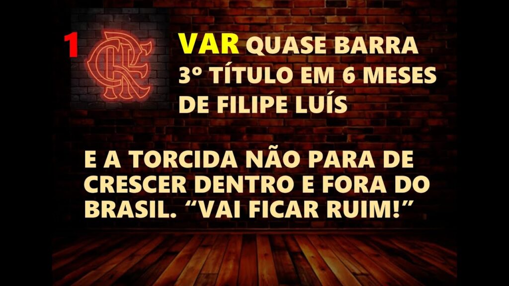 Inauguração do canal Nación Flamenguista.