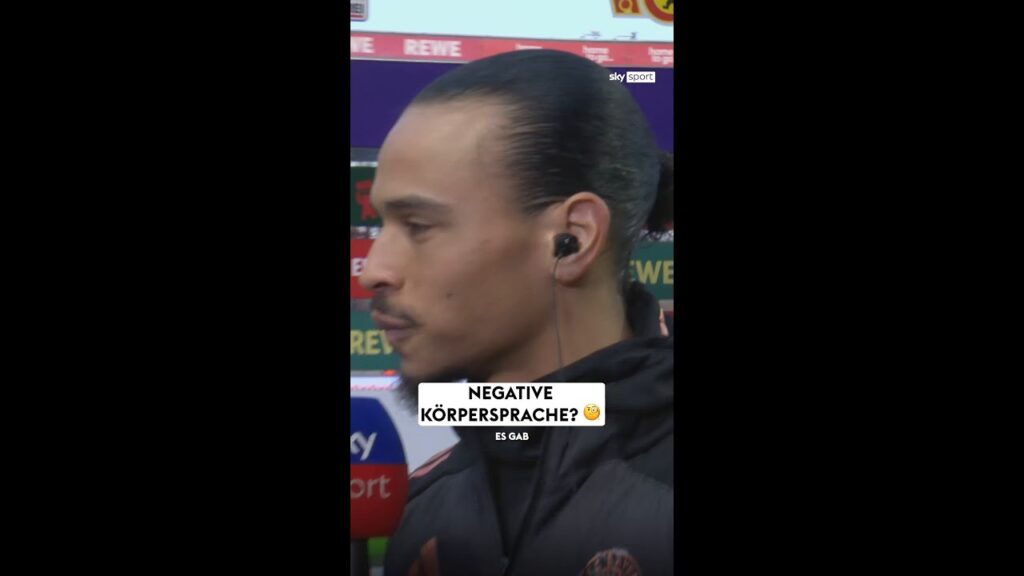 Sané sehr reflektiert! ☝️