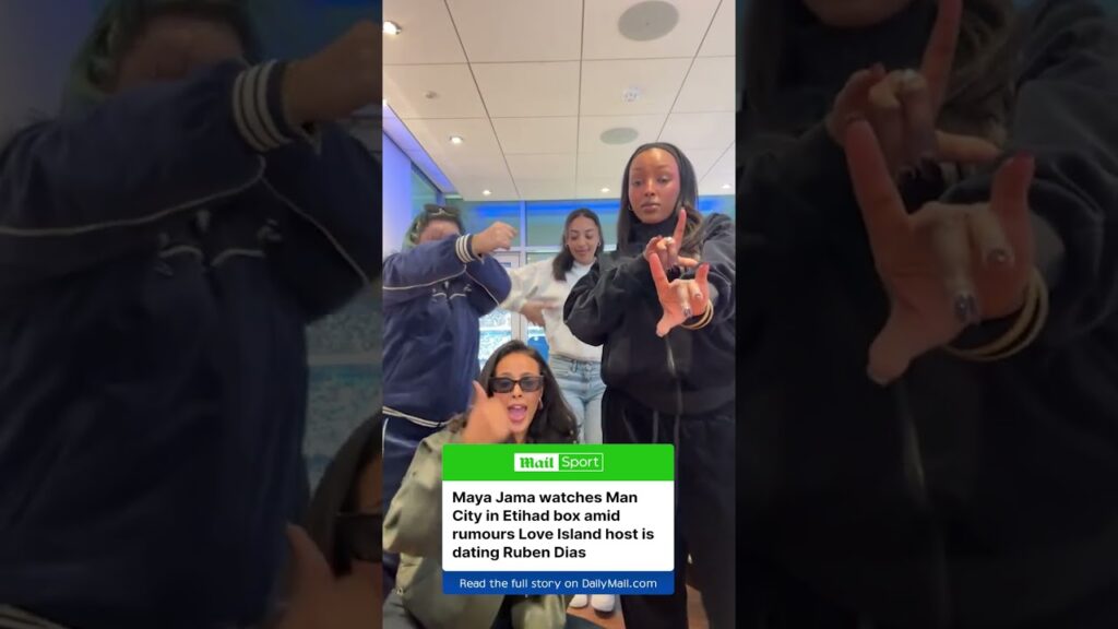 This all but confirms their romance 👀❤️‍🔥 #soccer #mayajama #rubendias #mancity #mcfc