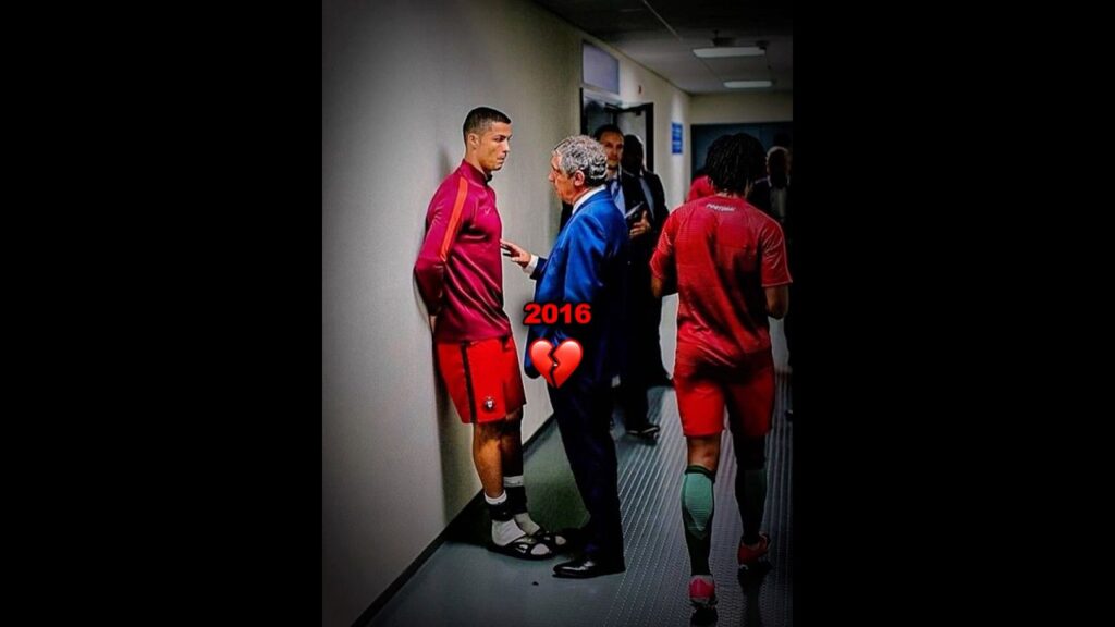 Fernando Santos x Cristiano Ronaldo- Euro 2016 ⚽️🔥#football #soccer #cristianoronaldo #cr7
