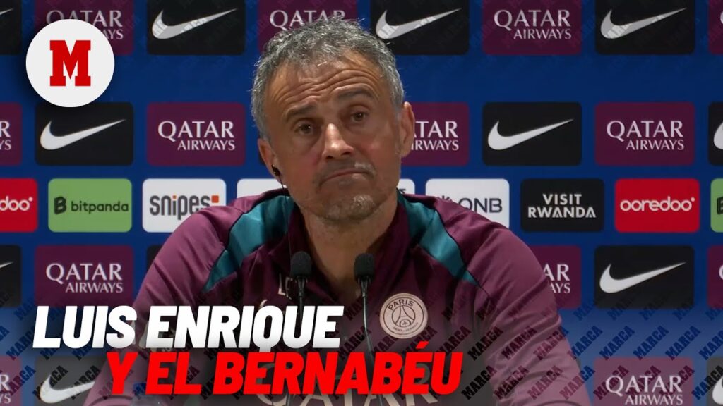 Luis Enrique: “A mí no me silbaban ni me insultaban en el Bernabéu...” I MARCA