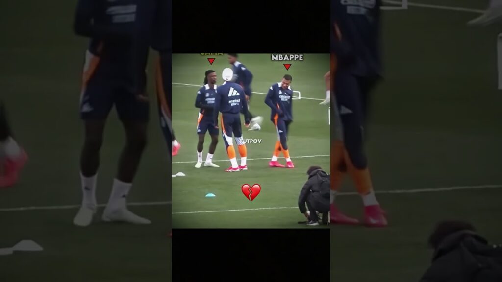 Camavinga 😡😂 #funny #training #shorts