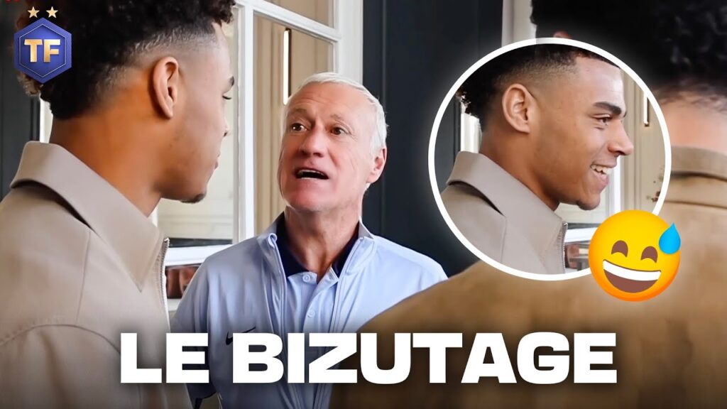 Didier Deschamps BIZUTE Désiré Doué pour sa PREMIÈRE avec les Bleus  😂 - La Quotidienne #1610