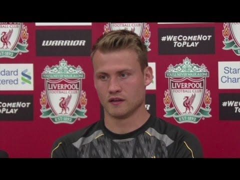 Simon Mignolet on Pepe Reina & Kolo Toure on Jaime Carragher