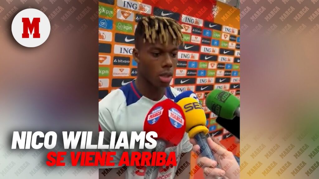 Nico Williams: "Seguro que en España les vamos a pintar la cara" I MARCA