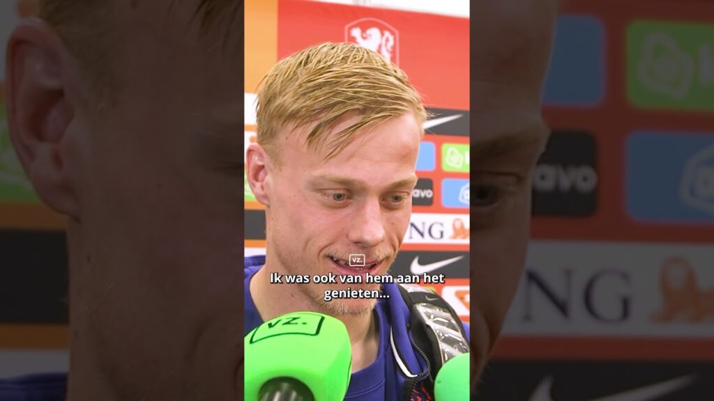 Wat had Jeremie Frimpong gegeten voorafgaand aan Nederland - Spanje? 🧡 #vanhecke #oranje #nedspa