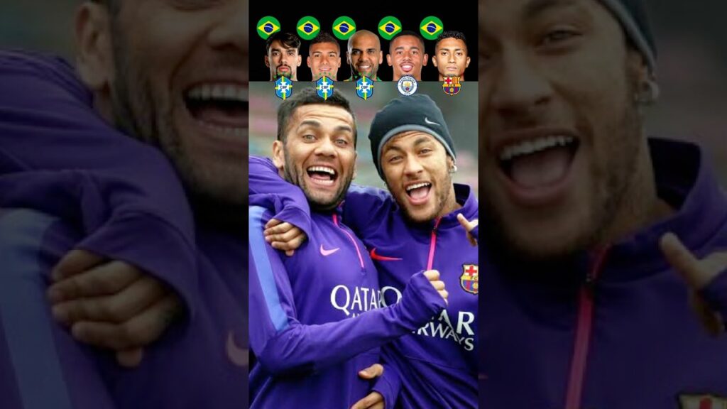 Paqueta VS Casemiro VS Dani Alves VS Jesus VS Raphinha 😍🤯 Playing With Neymar Jr #shorts #football