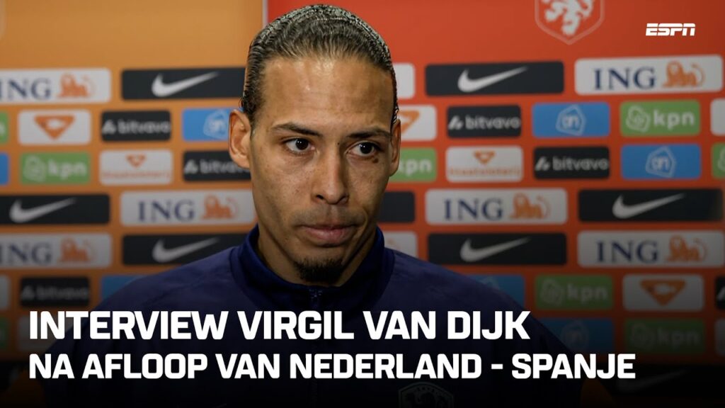Virgil van Dijk: "Ik baal vooral voor Jorrel Hato..." 😕❤️ | INTERVIEW ORANJE