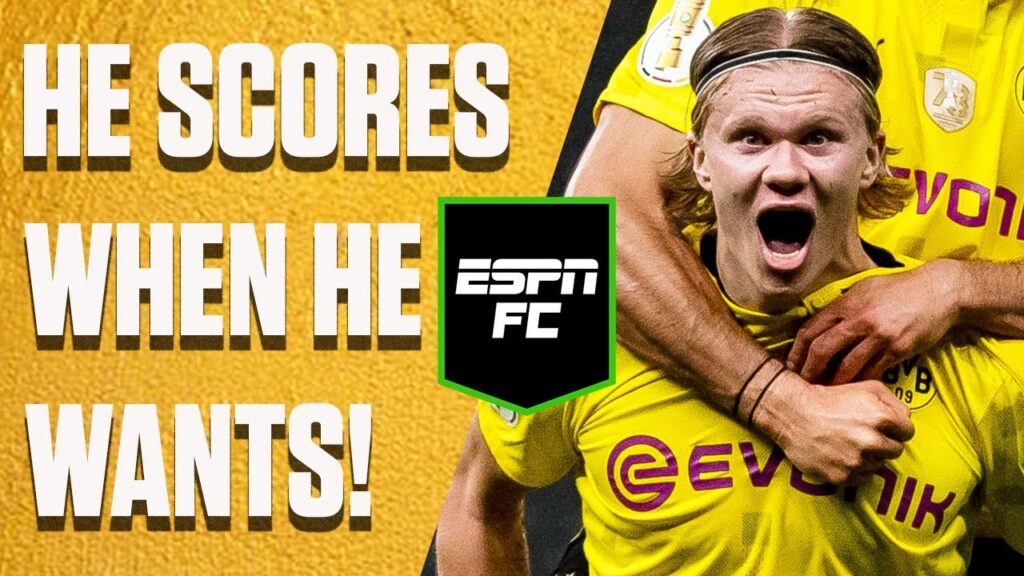 🤣 Erling Haaland SHRUGS OFF Dayot Upamecano and scores! | #Shorts | ESPN FC