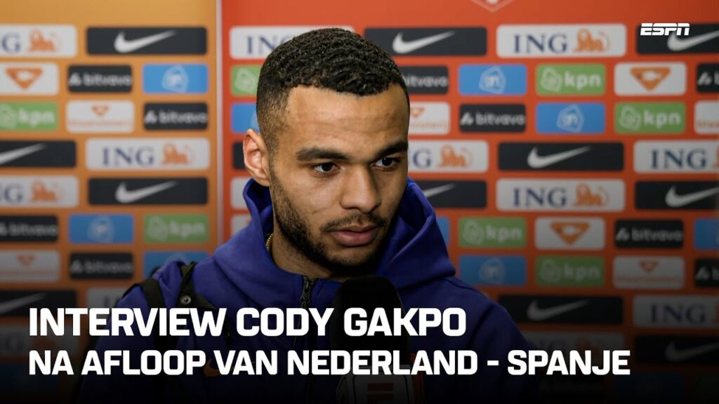 Cody Gakpo: “Het is balen dat we hier niet hebben kunnen winnen” đ | INTERVIEW ORANJE Cody Gakpo: "Het is balen dat we hier niet hebben kunnen winnen" đ | INTERVIEW ORANJE