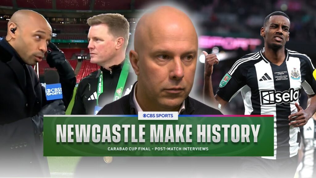 "I DREAMED of this moment” | Eddie Howe, Isak, Slot on Newcastle Carabao Cup Final WIN vs. Liverpool