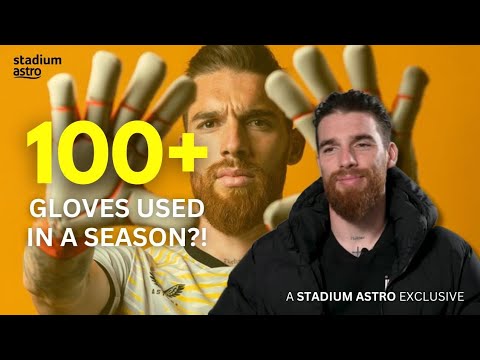 Jose Sa's shocking confession about Goalkeeper Gloves ! | Stadium Astro Exclusive