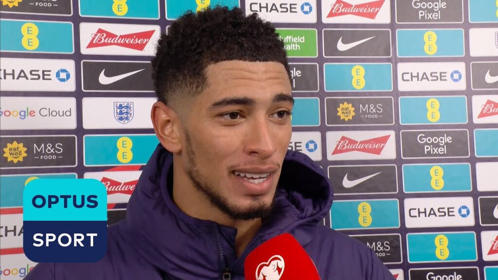 JUDE BELLINGHAM on his BRILLIANT assist for Myles Lewis-Skelly's goal on debut