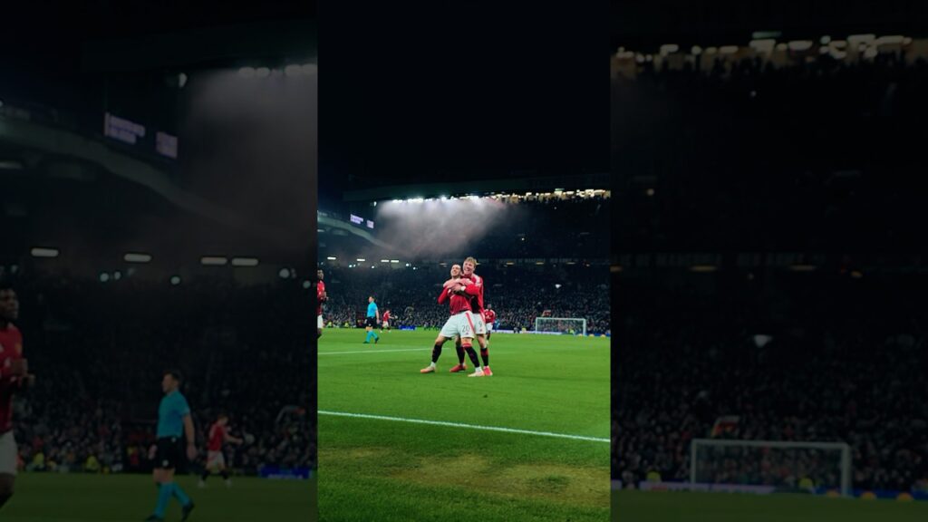 INCREDIBLE Footage Of Dalot’s Goal 😎