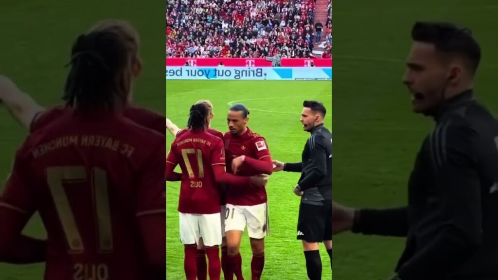 Leroy Sane angry #sane #fcbayern #bayernmunich #münchen #bundesliga #football
