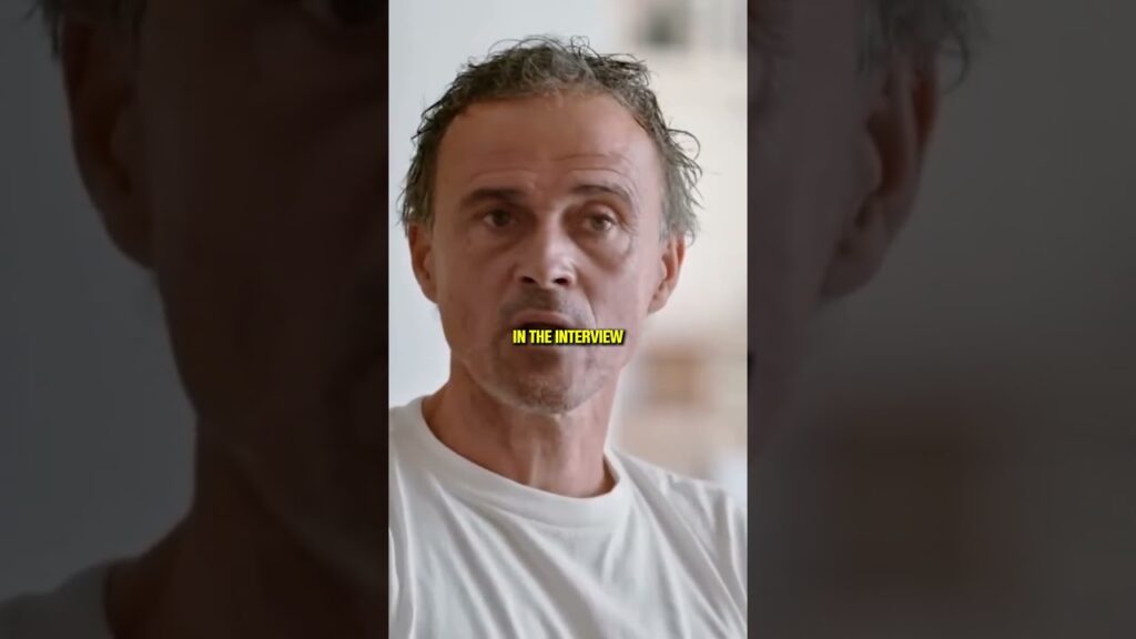 Luis Enrique talks about his daughter...😔😶