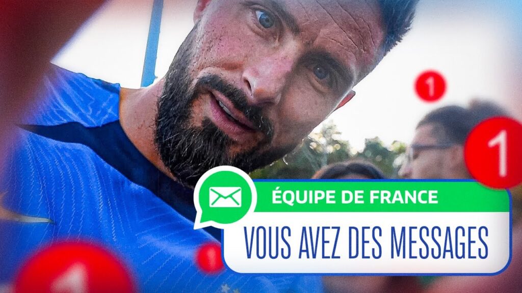 Olivier, les Bleus ont un message pour toi...