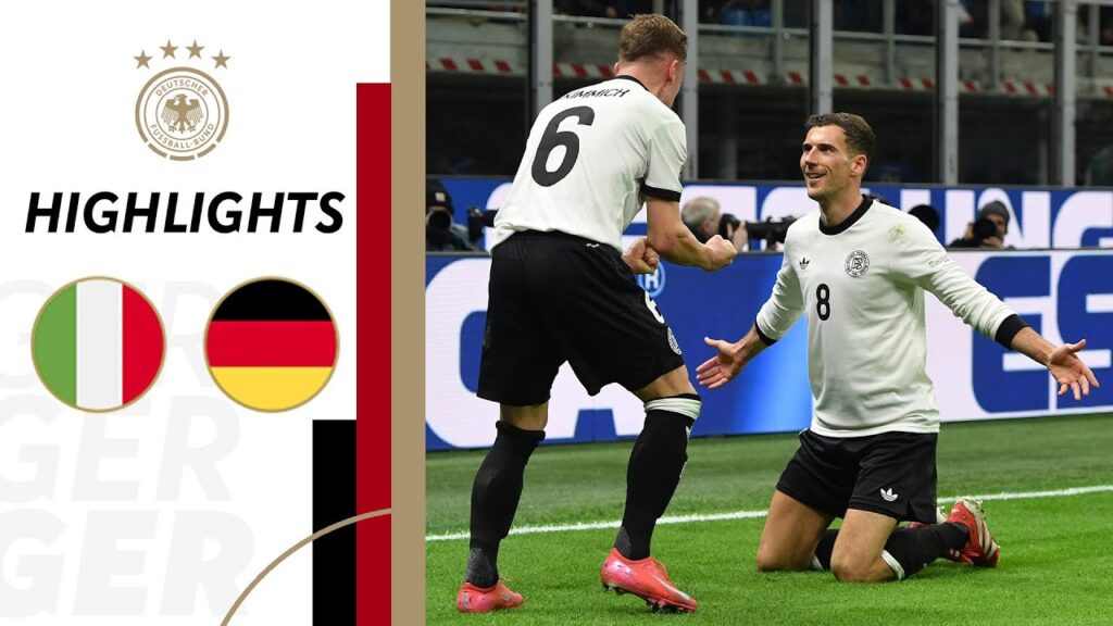 DFB Star shines on his return! | Italy vs. Germany | Highlights Nations League | Quarter-final