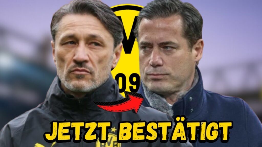 BvB: Eilmeldung! Alle überrascht! Niko Kovac hat dies heute bestätigt! BvB-Neuigkeiten! #bvb