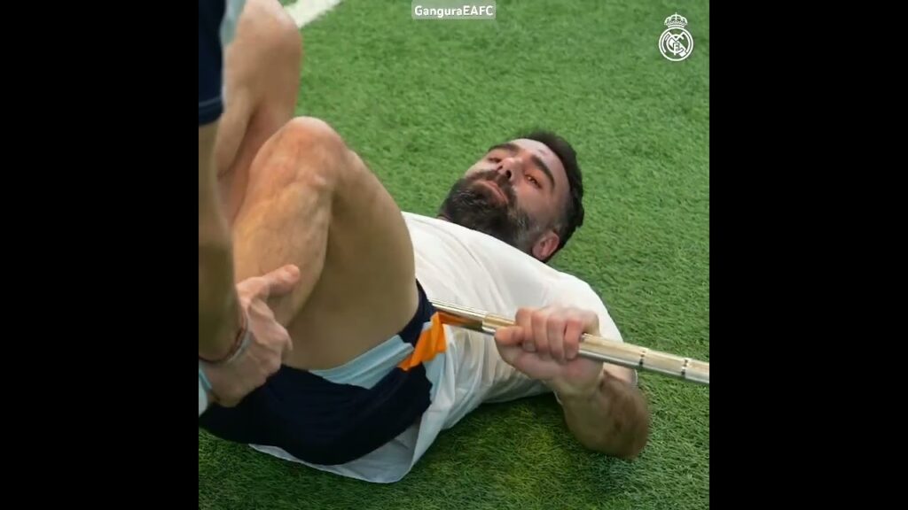 Dani Carvajal Getting More Stonger ⚽🌟💪🏻 #shorts #realmadrid #carvajal #fc25 #aclrecovery #laliga #fc