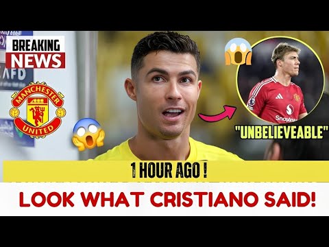 🚨| BREAKING: CRISTIANO RONALDO SPEAKS OUT ABOUT RASMUS HOJLUND LINKED TO AL NASSR - MAN UNITED NEWS