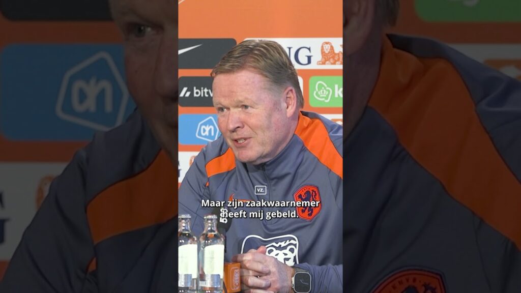 Ronald Koeman is duidelijk over het perspectief van Steven Bergwijn ❌ #koeman #bergwijn #oranje
