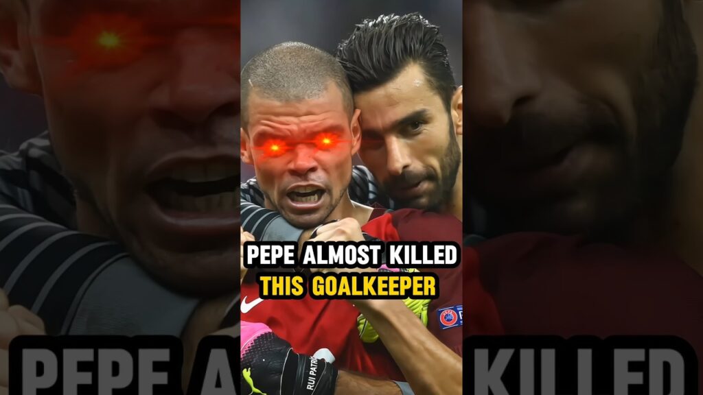 Fr , Pepe Almost Killed His Own Team Goalkeeper 😭🥶