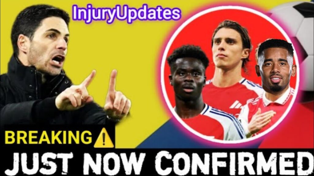 NoW✅ Calafiori, Saka, Jesus Latest Arsenal injury news & return dates before Liverpool clash#arsenal