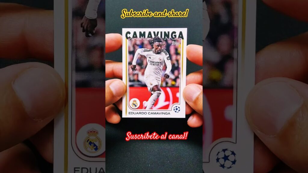 Eduardo Camavinga - Topps UCC Flagship Edition 24/25 @realmadrid @UEFA @espn @adidas