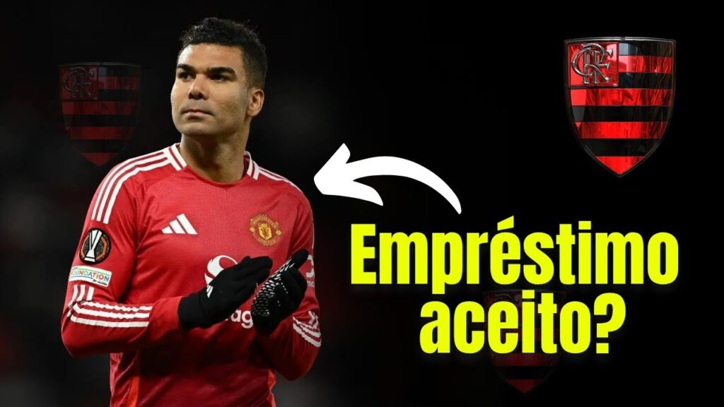 Casemiro no Flamengo? Manchester United aceita empréstimo! 🔴⚫ #casemiro