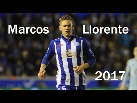 Marcos Llorente - Real Madrid - passes & skills - 2017