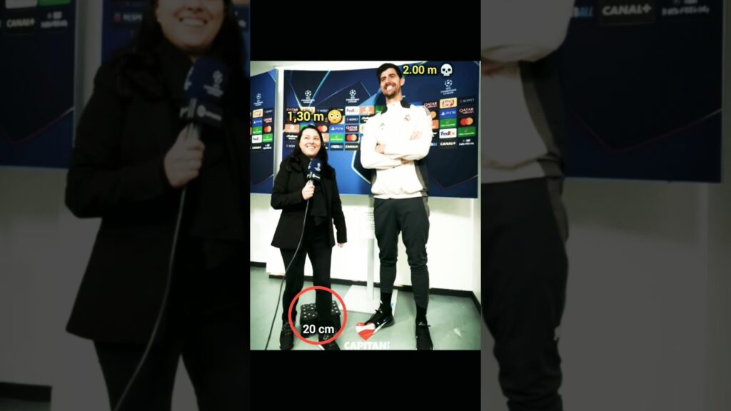 Thibaut Courtois Height 💀