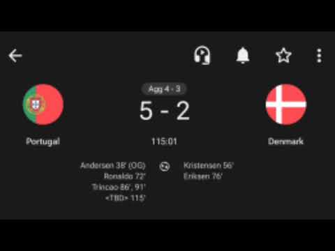 Goncalo Ramos Goal,Portugal vs Denmark (5-2) All Goals and Extended Highlighs