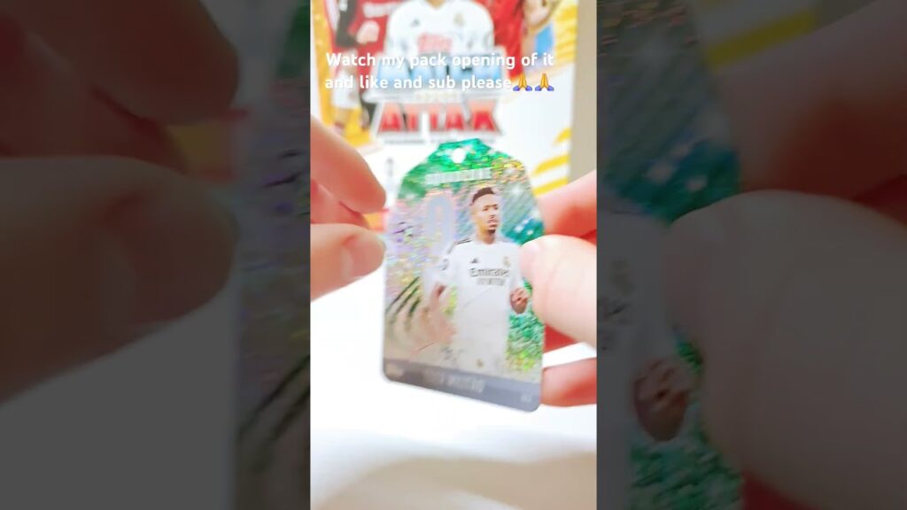 Match Attax 2024/25 Countdown Calendar exclusive Squadzone3 Eder Militao