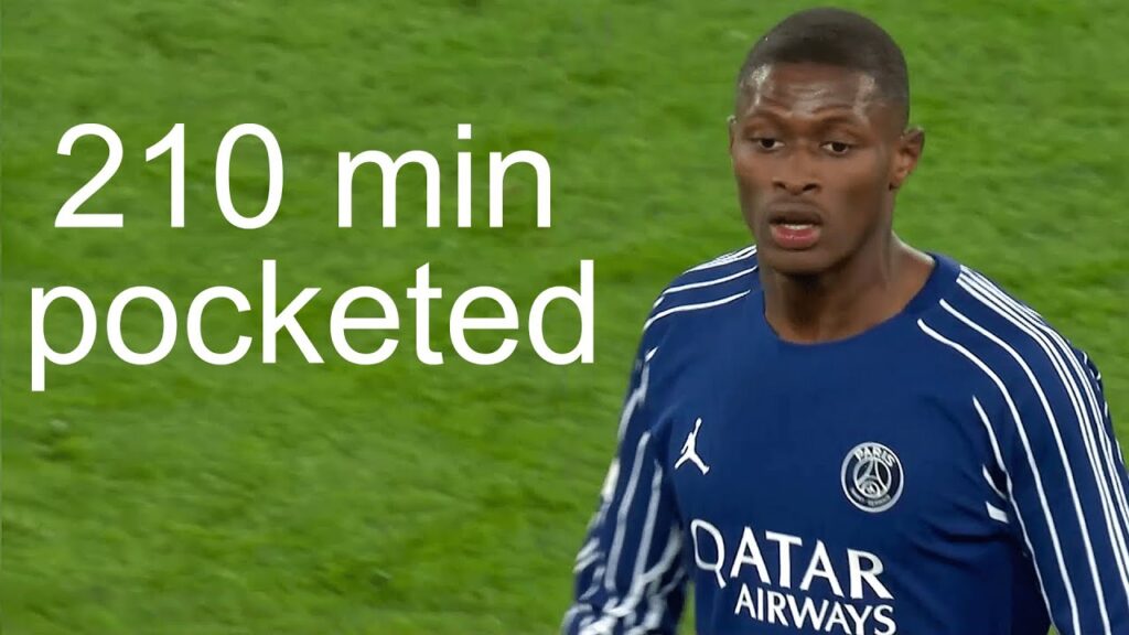 nuno mendes pocketing salah for 2 minutes straight