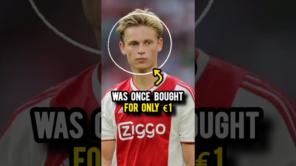 FRANKIE DE JONG WAS BOUGHT FOR ONE EURO #football #soccer #dejong #shorts