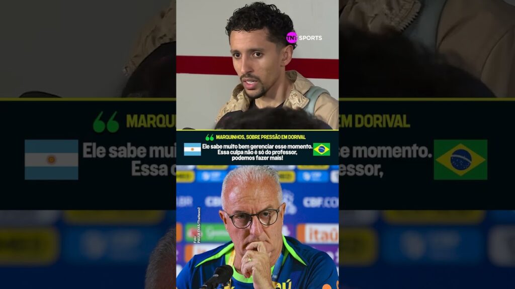 "A CULPA NÃO É SÓ DO PROFESSOR" MARQUINHOS FALOU APÓS A GOLEADA DA ARGENTINA #shorts