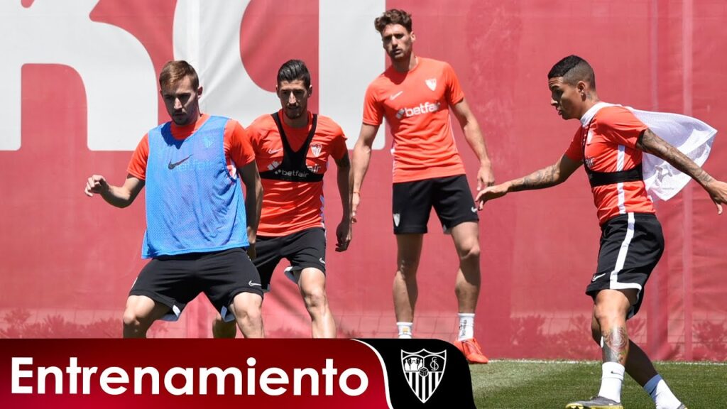 André Silva vuelve al grupo en el primer entrenamiento previo al Girona-Sevilla