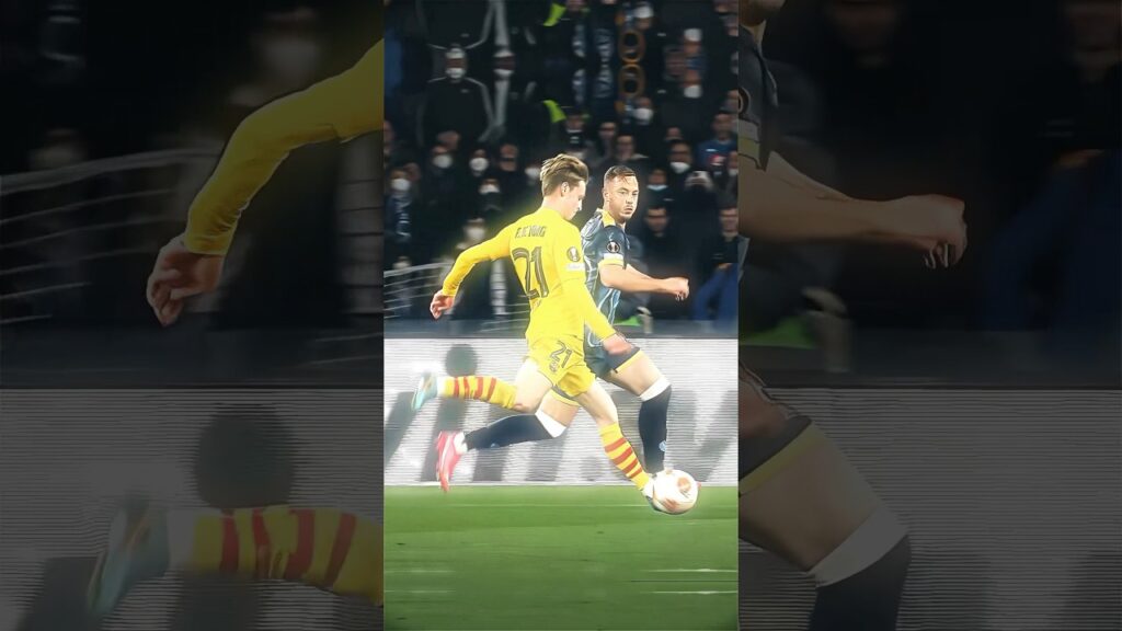 Frenkie de Jong Flawless Goal vs Napoli 🤩