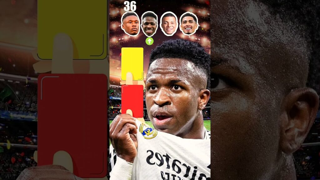 Eduardo Camavinga, Vini Jr, Kylian Mbappe, Jude Bellingham #urcristiano #football #footballshorts