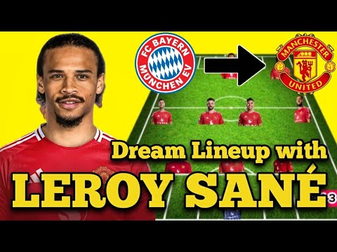 LEROY SANÉ to Manchester United | How Leroy Sané Will BOLSTER Man United's Attack Under Rúben Amorim