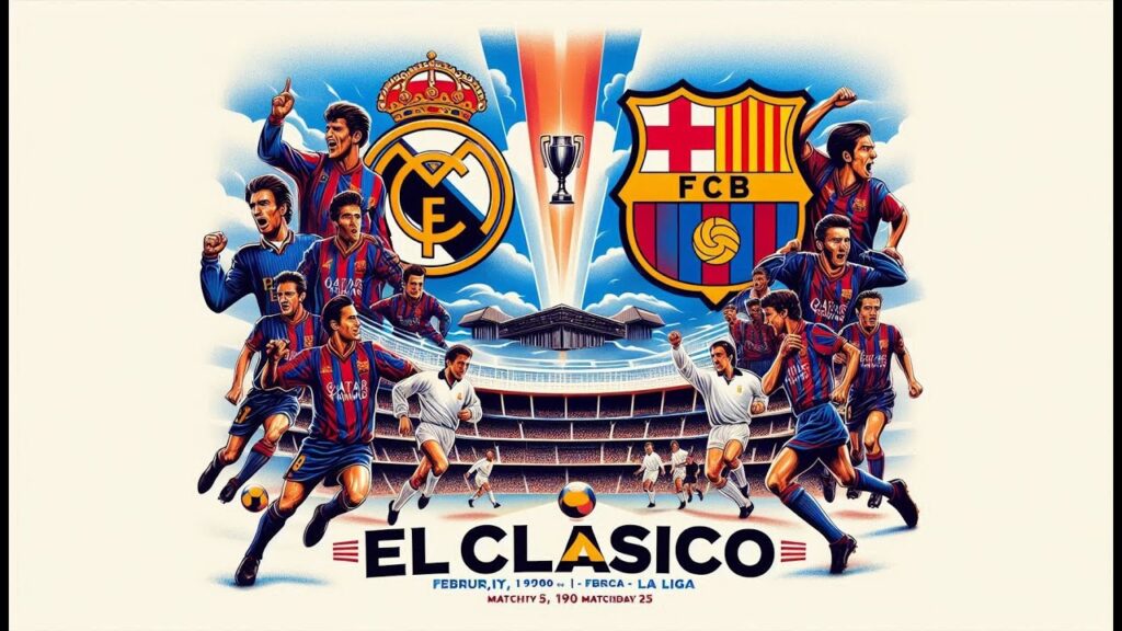 Real Madrid vs. FC Barcelona | El Clásico | La Liga Matchday 25 | February 15, 1990 | Full Match