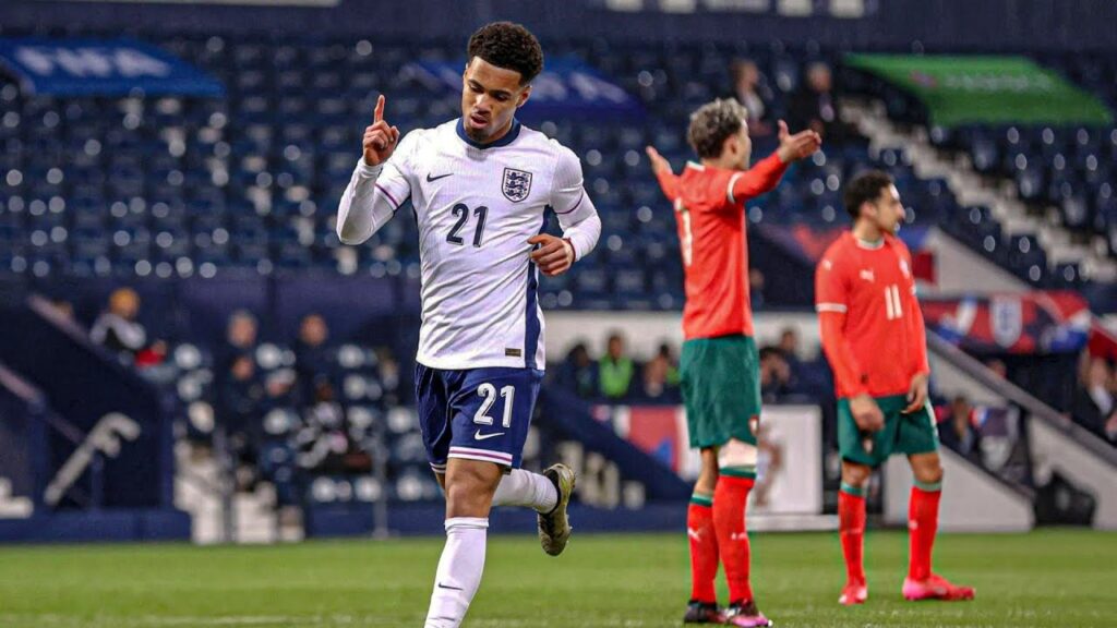 Ethan Nwaneri England U21 vs Portugal U21 (24/03/2025)