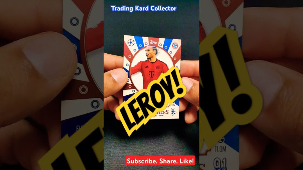 Leroy Sane - Topps Match Attax 24/25 @fcbayern @bundesliga #championsleague #top #player