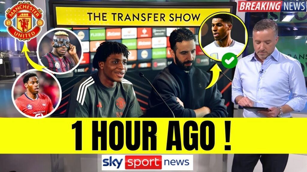🚨URGENT! 🔥🔥MAN UNITED TRANSFER NEWS- DAVID, RASHFORD, OSIMHEN & MORE SUMMER UPDATES! #MUFC
