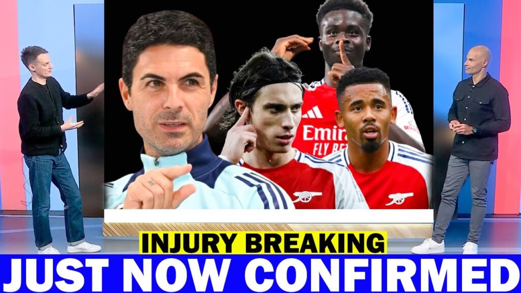 Breaking✅Bukayo Saka, Gabriel Jesus& Calafiori   Arsenal injury news and return dates for Fulham