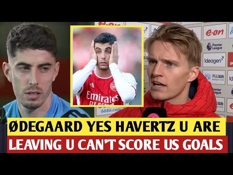 🔴Martin Ødegaard Advocates for Kai Havertz's Departure from Arsenal: Calls for Alexander Isak